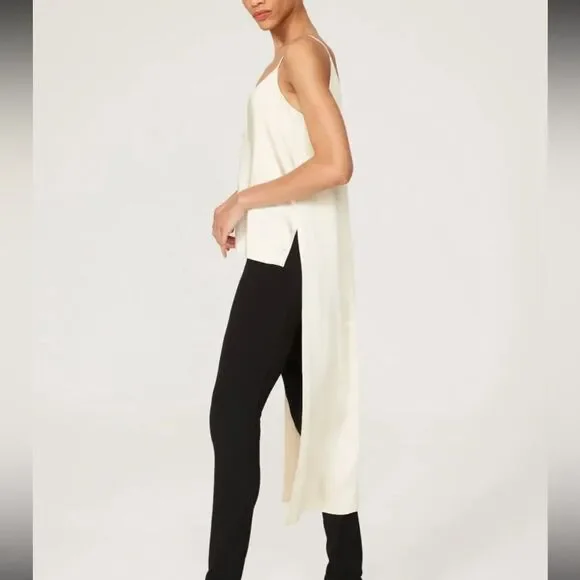 Obando High Low Satin Camisole Size 6 - Picture 3 of 9